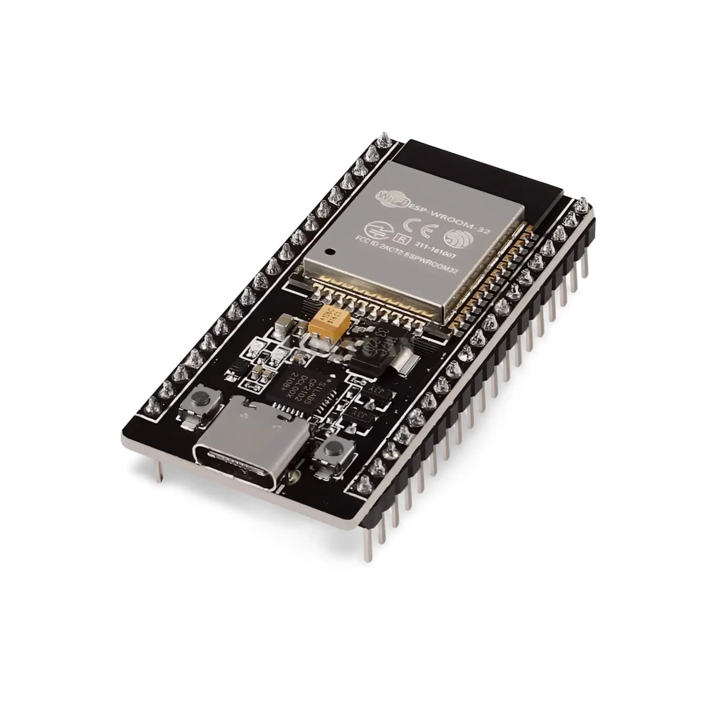 ESP32 WROOM-32 Development Board TYPE-C CH340C WiFi+Bluetooth UItra-Low Power Consumption Dual Core Wireless Module